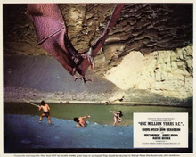 One Million Years BC 1966 Hammer Pteranodon swoops on shell tribe 8x10 photo