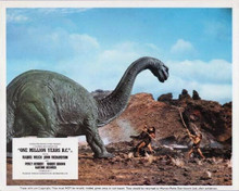 One Million Years BC 1966 John Richardson fights Triceratops 8x10 inch photo