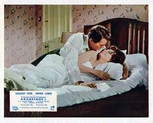Arabesque 1966 Gregory Peck & Sophia Loren in bed together 8x10 inch photo