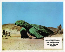One Million Years BC 1966 Hammer stone age men battle giant turtle 8x10 photo