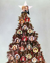 Yours Mine And Ours 1968 Lucille Ball Henry Fonda Christmas tree with kids 8x10