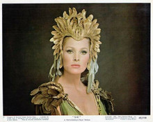 She Hammer 1965 Ursula Andress wears gold head dress as Ayesha 8x10 inch photo