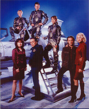Battlestar Galactica 2004 TV series 8x10 cast photo Olmos Helfer Park Bamber etc