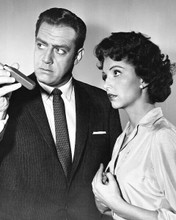 Perry Mason 1960's TV series Raymond Burr & Barbara Hale 8x10 inch photo
