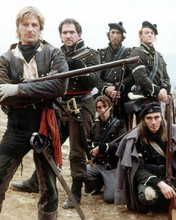 Sharpe TV series Sean Bean Daragh O'Malley and cast pose 8x10 inch photo