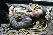 The Beachcombers TV Robert Clothier as Relic asleep on Hi Baller II 8x12 photo