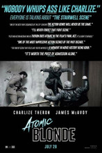 Atomic Blonde Charlize Theron in action 8x12 inch photo movie poster artwork