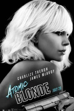 Atomic Blonde Charlize Theron stunning movie poster art 8x12 inch photo