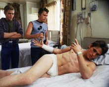 The Outsiders Matt Dillon in underwear on bed Howell & Estevez 8x10 inch photo