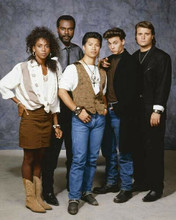 21 Jump Street 1987 Robinson DeLuise Depp Nguyen & Williams cast 8x10 inch photo