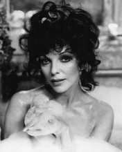 Joan Collins sits in bubble bath from 1982 movie Nutcracker 8x10 inch photo