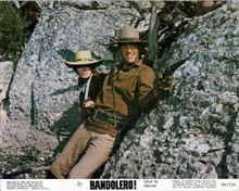 Bandolero 1968 original 8x10 lobby card Raquel Welch & Dean Martin points gun