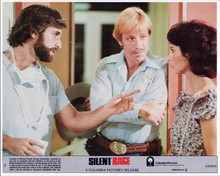 Silent Rage 1982 original 8x10 lobby card Chuck Norris Ron Silver Toni Kalem