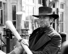 Clint Eastwood in axe handle scene as The Preacher Pale Rider 8x10 inch photo