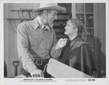 The Doolins of Oklahoma original Re-release 1955 8x10 Randolph Scott V.Huston