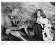 They Came To Cordura 1959 original 8x10 photo Gary Cooper Rita Hayworth mountain