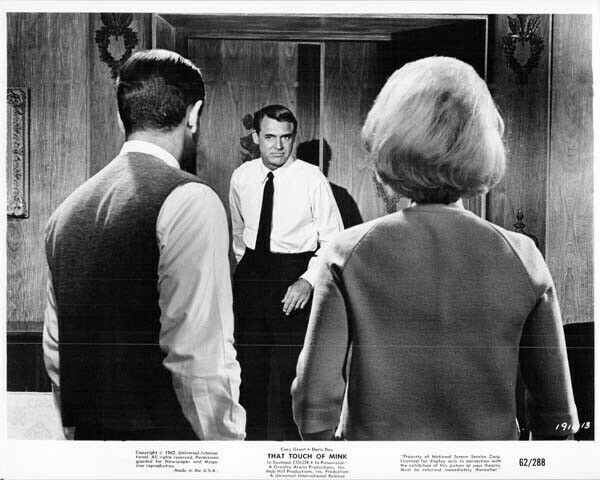 Mickey Mantle/Roger Maris/Doris Day "That Touch of Mink" Movie Photo 8x10 1962 