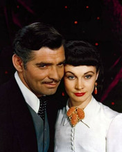Gone With The Wind iconic portrait Clark Gable & Vivien Leigh 8x10 inch photo
