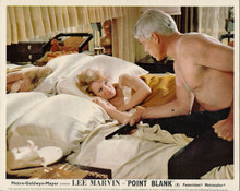 Point Blank shirtless Lee Marvin in bed with Angie Dickinson 8x10 inch photo