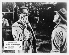 To Kill A Mockingbird James Anderson spits on Gregory Peck 8x10 inch photo