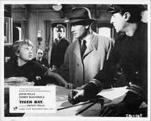 Tiger Bay 1959 John Mills Hayley Mills Horst Buchholz on boat 8x10 inch photo