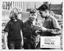 Tiger Bay 1959 Hayley Mills Michael Anderson Jr & boy with gun 8x10 inch photo