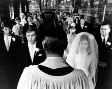 The Family Way 1966 Hayley Mills Hywel Bennett marriage in church 8x10 photo