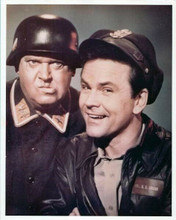 Hogan's Heroes TV series Bob Crane on set by look out tower 8x10 photo 