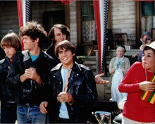 The Monkees classic TV series the boys in leather jackets 8x10 inch photo