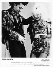 Sid and Nancy 1986 original 8x10 photo Gary Oldman & Chloe Webb