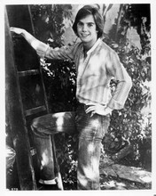 Shaun Cassidy climbs ladder original 8x10 photo Hardy Boys 1977 TV series