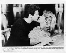 The Other Lover 1985 TV Jack Scalia kisses Lindsay Wagner original 8x10 photo