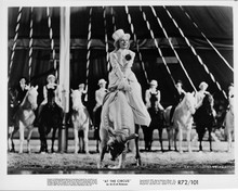At The Circus 1972 re-release original 8x10 photo Eve Arden on horseback