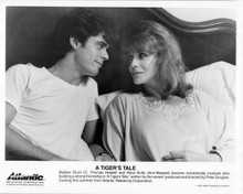 A Tiger's Tale 1987 8x10 original photo C. Thomas Howell in bed with Ann-Margret