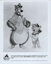 Tale Spin TV series Baloo the Bear Kit Cloudkicker original 1990 8x10 photo