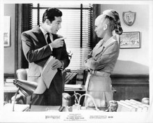 Thomas Crown Affair 1968 original 8x10 photo Paul Burke & Faye Dunaway in office