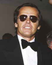 Jack Nicholson cool as ever in tuxedo and classic sunglasses 1970's 8x10 photo
