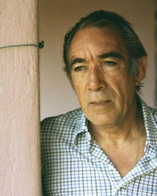 Anthony Quinn 1970's era portrait in checkered casual shirt 8x10 inch photo