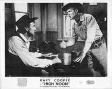High Noon Gary Cooper as Will Kane sat behind his Sheriff's desk 8x10 inch photo