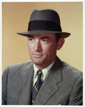 Gregory Peck wears hat The Man in the Grey Flannel Suit 8x10 inch photo