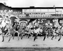The Blues Brothers 1980 dance routing outside Ray's Music Exchange 8x10 photo