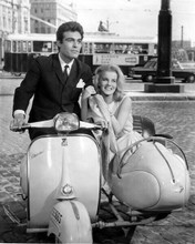 The Pleasure Seekers Ann-Margret Andre Lawrence in Moto Vespa sidecar 8x10 photo