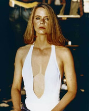 Susan Dey wears white swimsuit with plunging neckline 1981 Looker 8x10 photo