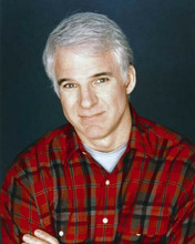 Steve martin in red checkered shirt 1980's studio portrait 8x10 inch photo