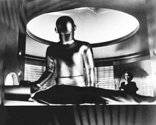 Day The Earth Stood Still Gort Michael Rennie on bed Patricia Neal 8x10 photo