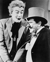 Batman 1966 TV Cesar Romero & Burgess Meredith Joker & Penguin 8x10 inch photo