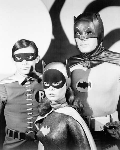 Batman 1966 Burt Ward Adam West Yvonne Craig Batman Robin Batgirl 8x10  photo - Moviemarket