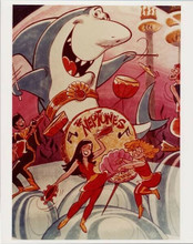 Jabberjaw 1976 animated TV series The Neptunes Biff Shelly Bubbles Clamhead 8x10