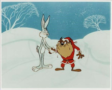 Fight Before Christmas 1979 animated short Bugs Bunny & Taz vintage 8x10 photo
