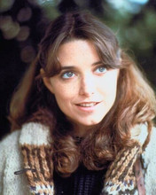 Karen Allen late 1970's portrait in wool cardigan 8x10 inch photo
